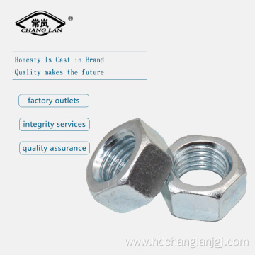 DIN934 Galvanized hexagon nut